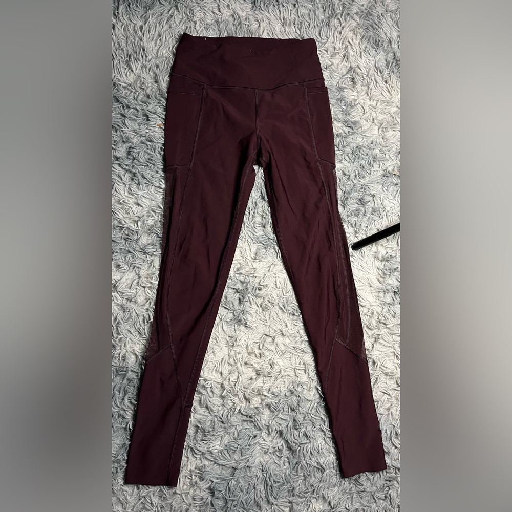 Victoria secret Burgundy High-Waisted sport Leggings